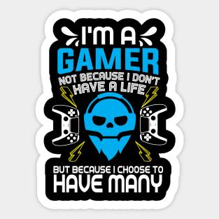 I'm Gamer have many Sticker